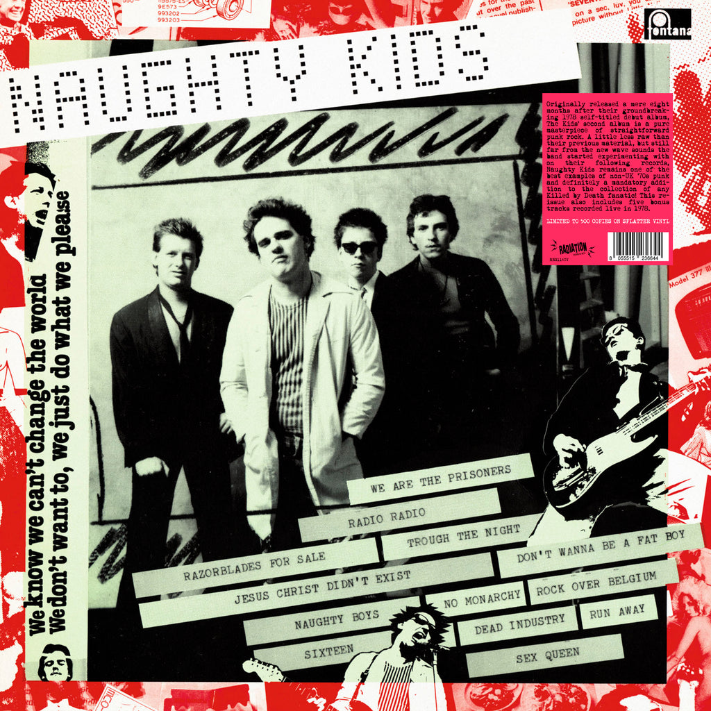 KIDS - NAUGHTY KIDS (LP, ALBUM, SPLATTER, LTD, RSD2025, RE) - NEW