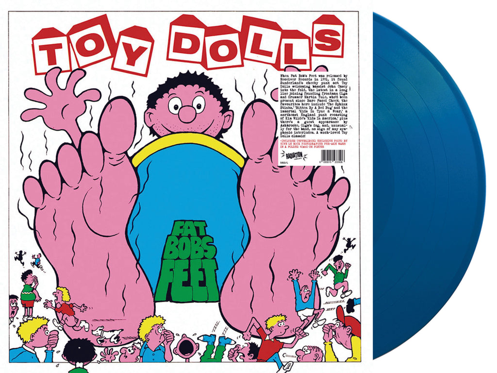 Toy Dolls – Fat Bobs Feet (LP, Album, Color, Poster) - NEW