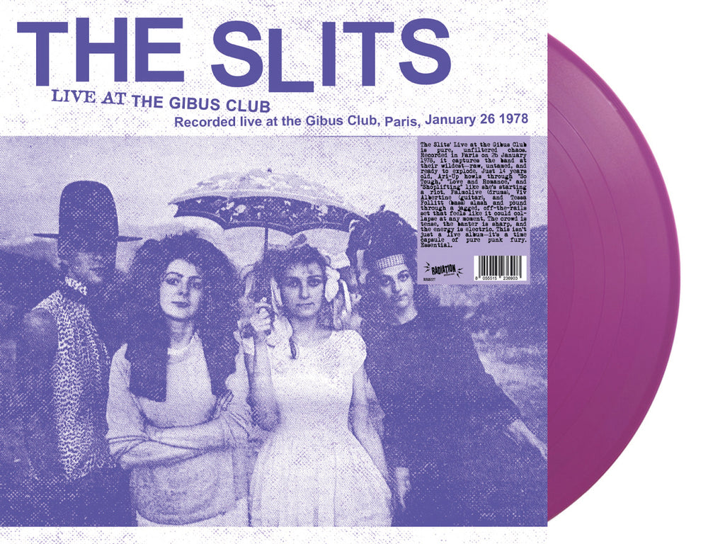 SLITS - LIVE AT THE GIBUS CLUB (LP, Album, COLOR, LTD, RE) - NEW