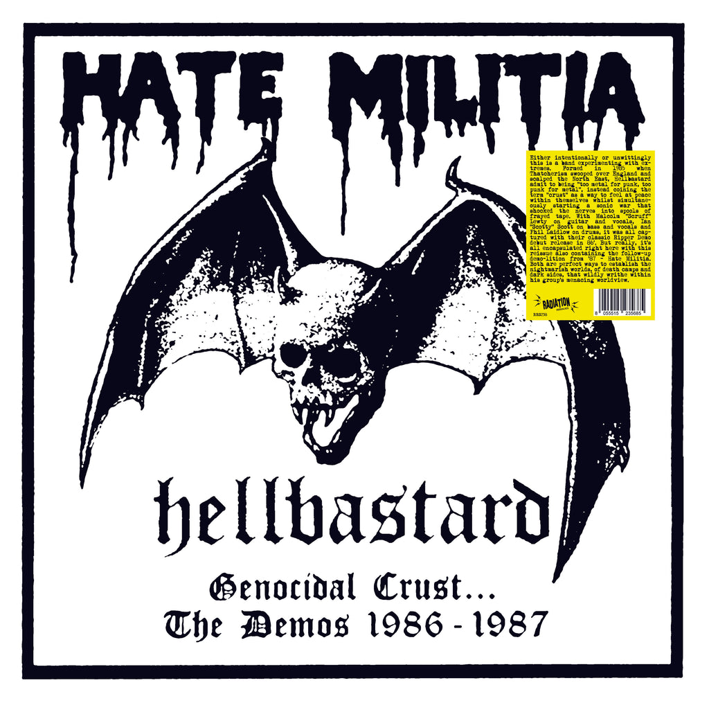 HELLBASTARD - GENOCIDAL CRUST: THE DEMOS 1986 - 1987 (2LP, Album, RE) - NEW