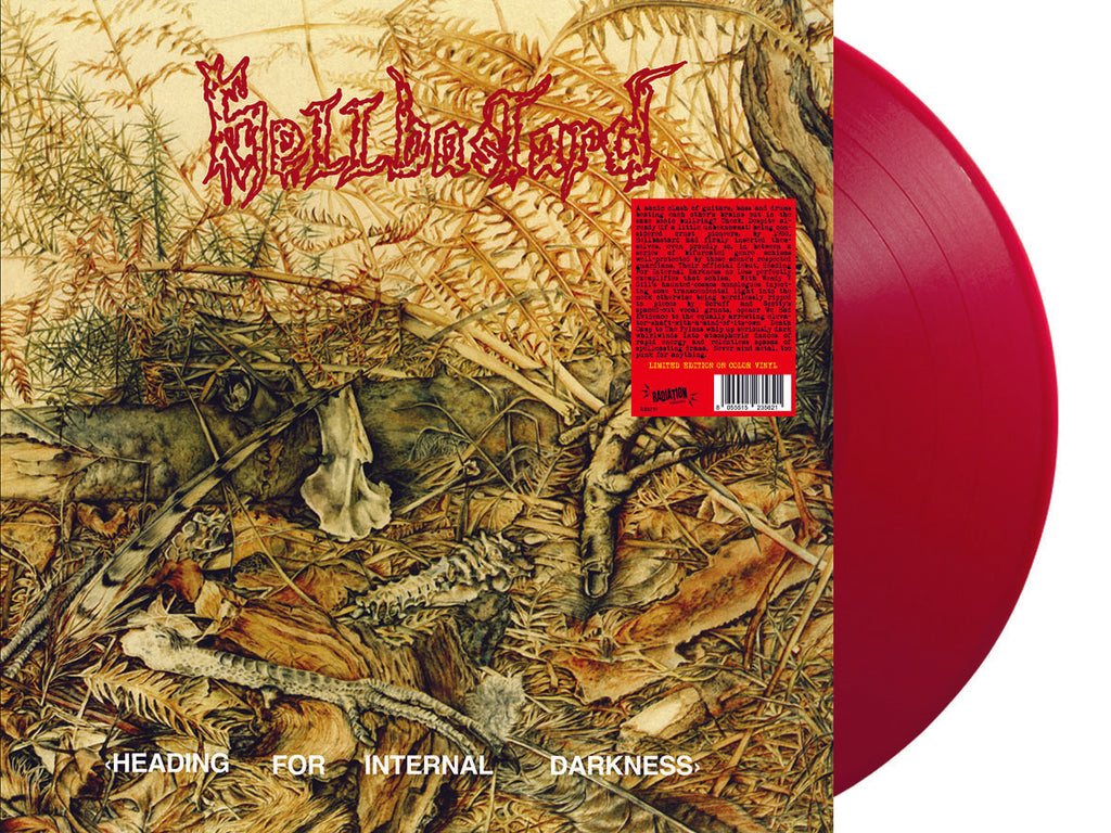 HELLBASTARD - HEADING FOR INTERNAL DARKNESS (2LP, RED, Album, RE) - NEW