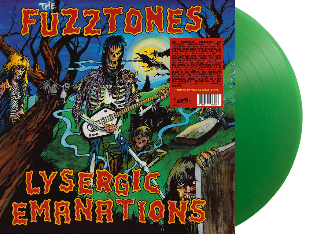 FUZZTONES - LYSERGIC EMANATION (LP, Album, RE, LTD COLOR) - NEW