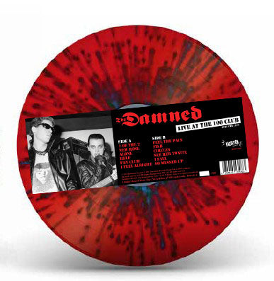 DAMNED - LIVE AT THE 100 CLUB (LP, ALBUM, SPLATTER, LTD, RSD2024, RE) - NEW