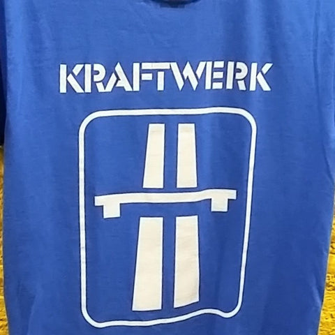 KRAFTWERK - "AUTOBAHN" logo T-SHIRT *** ALL SIZES AVAILABLE ***
