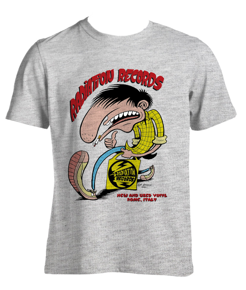 ⚡ RADIATION 15th ANNIVERSARY MERCH ⚡ PETER BAGGE GREY SHIRT