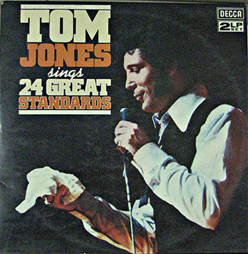 Tom Jones - Tom Jones Sings 24 Great Standards (2xLP, Comp) - USED