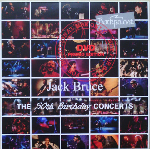 Jack Bruce - Rockpalast: The 50th Birthday Concerts (2xDVD, Promo) - NEW