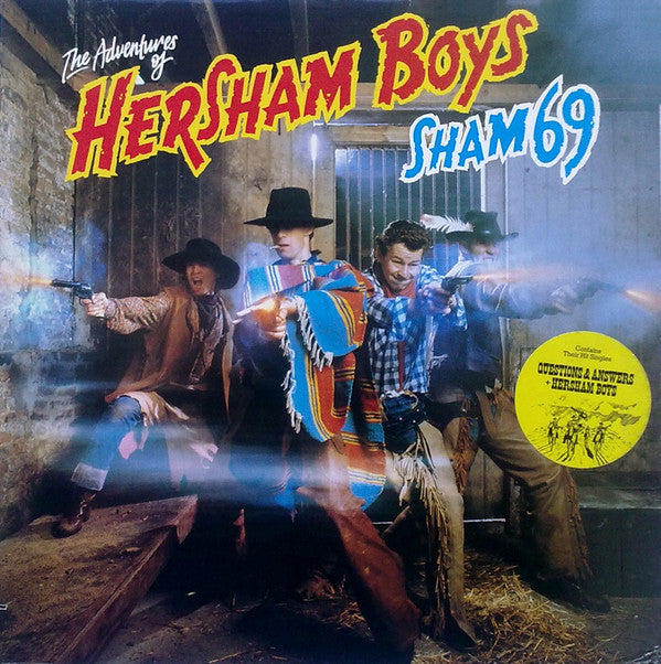 Sham 69 - The Adventures Of Hersham Boys (LP, Album, Gat) - USED