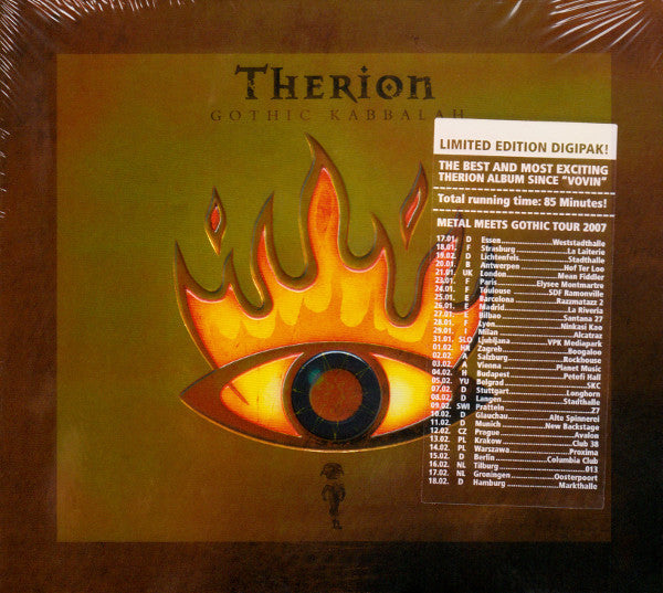 Therion - Gothic Kabbalah (2xCD, Album, Ltd, Dig) - USED