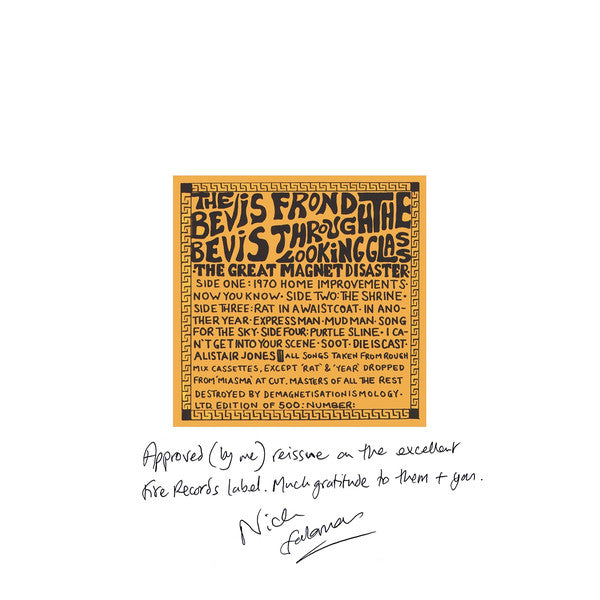 The Bevis Frond - Bevis Through The Looking Glass (The Great Magnet Disaster) (CD, Album) - NEW