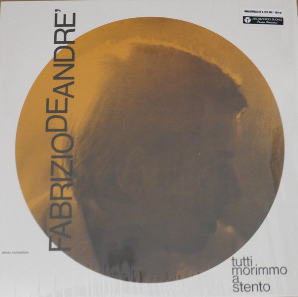 Fabrizio De André - Tutti Morimmo A Stento (LP, Album, RE, RM) - NEW