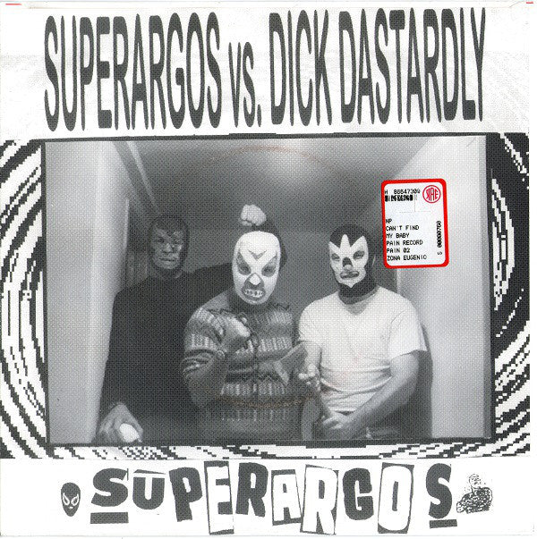 Superargos vs. Dick Dastardly (2) - Superargos / Bloodstains Across Dick Dastardly (7", EP) - USED