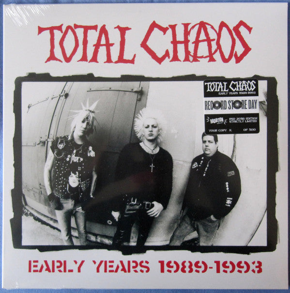 Total Chaos (2) - Early Years 1989-1993 (LP, Comp, Ltd, RE) - NEW