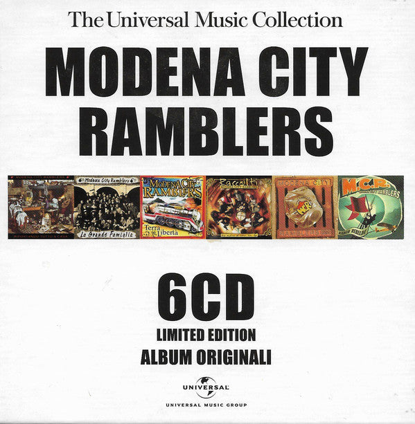 Modena City Ramblers - The Universal Music Collection - 6 CD Limited Edition Album Originali (6xCD, Comp, Ltd, RM) - USED