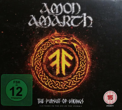Amon Amarth - The Pursuit Of Vikings (25 Years In The Eye Of The Storm) (2xDVD-V + CD, Album) - USED
