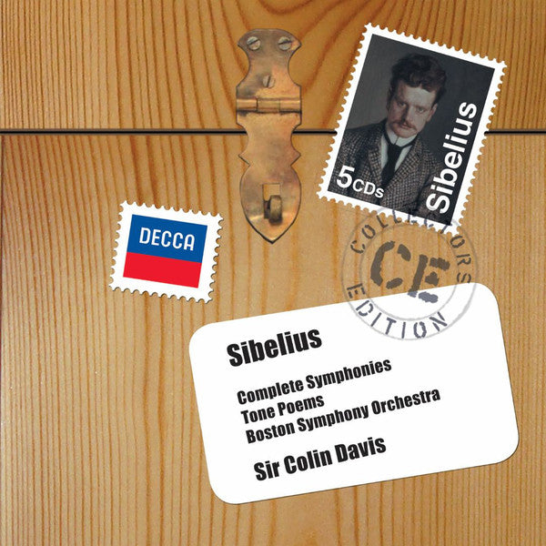 Sibelius* / Boston Symphony Orchestra, Sir Colin Davis - Complete Symphonies - Tone Poems (5xCD, RM + Box, Comp) - NEW
