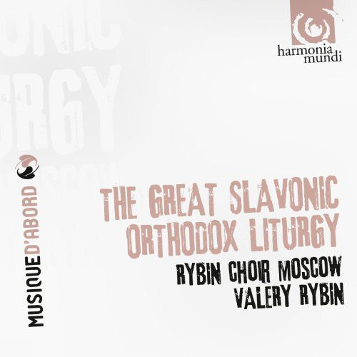Rybin Choir Moscow*, Valery Rybin* - The Great Slavonic Orthodox Liturgy (CD, Album, RE, Bla) - NEW