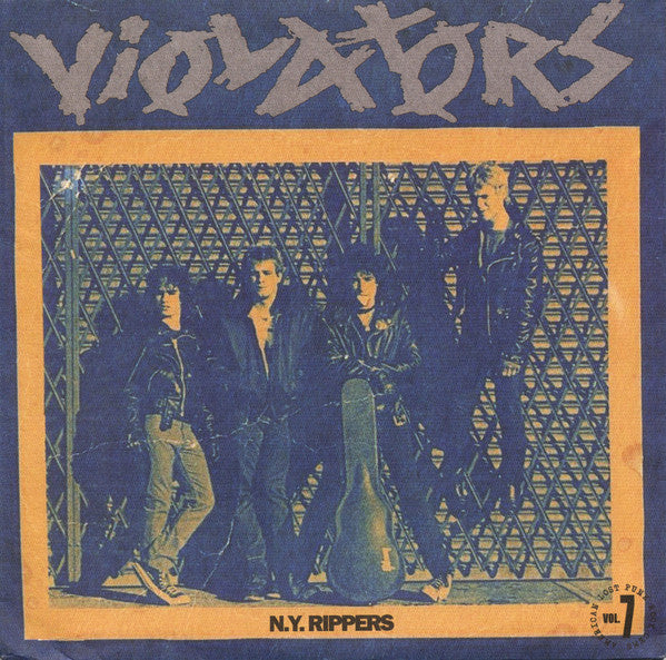 Violators (4) - N.Y. Rippers (7", EP, Pin) - NEW