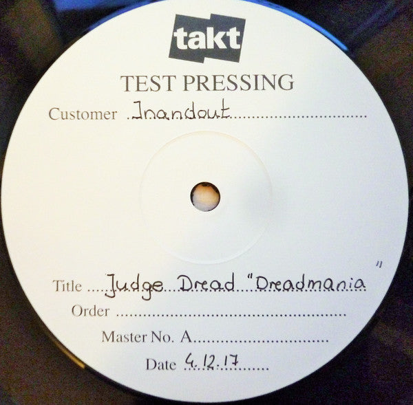Judge Dread - Dreadmania (LP, Album, RE, TP) - USED