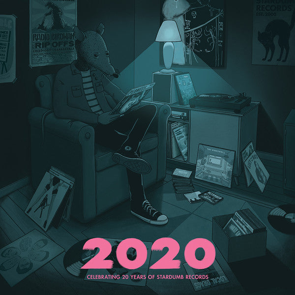 Various - 2020 - Celebrating 20 Years Of Stardumb Records (2xLP, Comp) - NEW