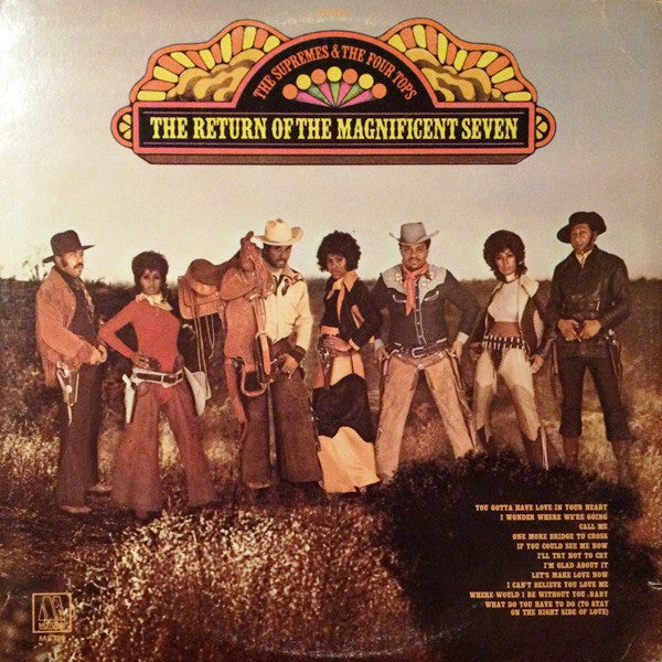 The Supremes & The Four Tops* - The Return Of The Magnificent Seven (LP, Album) - USED