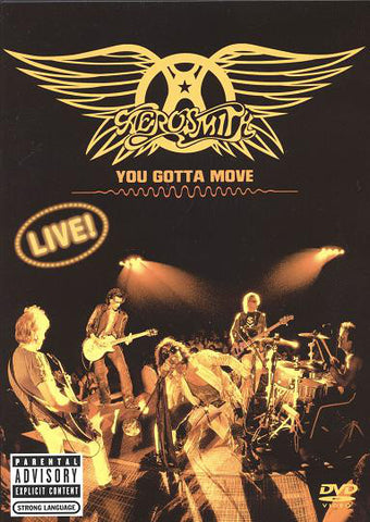 Aerosmith - You Gotta Move (DVD-V, Multichannel, PAL + CD, MiniAlbum, Enh) - USED