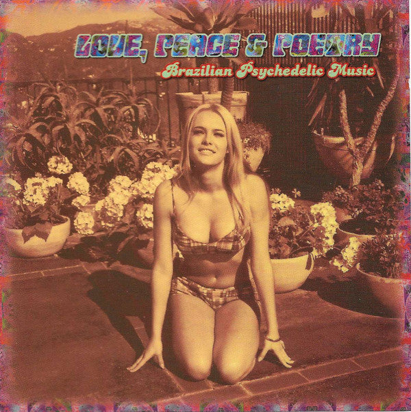 Various - Love, Peace & Poetry - Brazilian Psychedelic Music (CD, Comp) - NEW