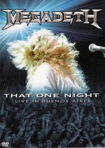 Megadeth - That One Night: Live In Buenos Aires (DVD-V, NTSC) - NEW