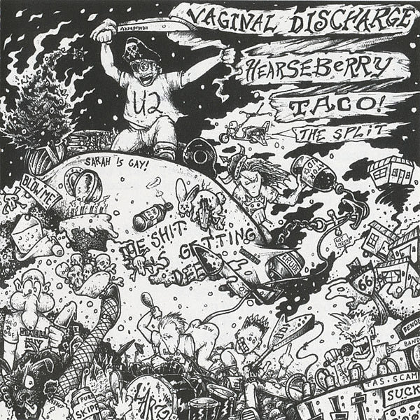 Vaginal Discharge / Hearseberry Taco - Split CD (CD) - USED