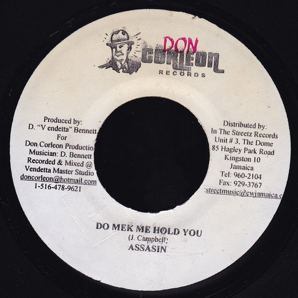 Assassin - Do Mek Me Hold You (7") - USED