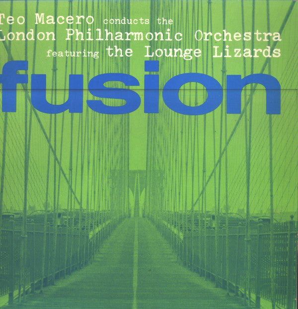 Teo Macero Conducts The London Philharmonic Orchestra Featuring The Lounge Lizards* - Fusion (LP, Album) - USED