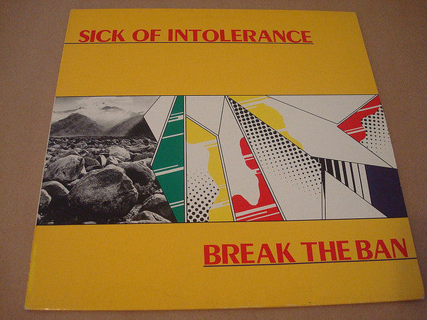 Sick Of Intolerance - Break The Ban (12", MiniAlbum, EP) - USED