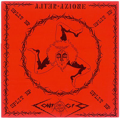 Alter-Azione / Contagio - Split EP (7", EP) - USED