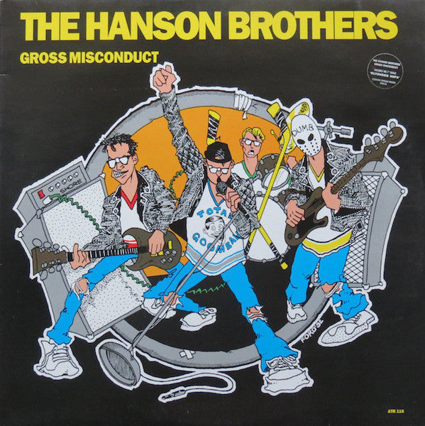 The Hanson Brothers* - Gross Misconduct (LP, Album + 7", Single) - USED