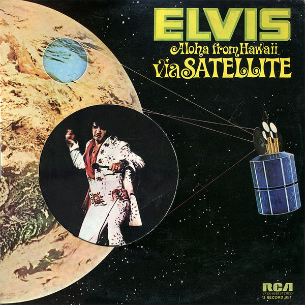 Elvis* - Aloha From Hawaii Via Satellite (2xLP, Album, Cut) - USED
