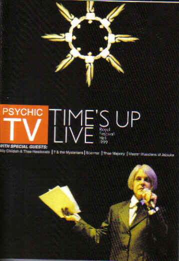 Psychic TV - Time's Up Live (DVD-V) - NEW
