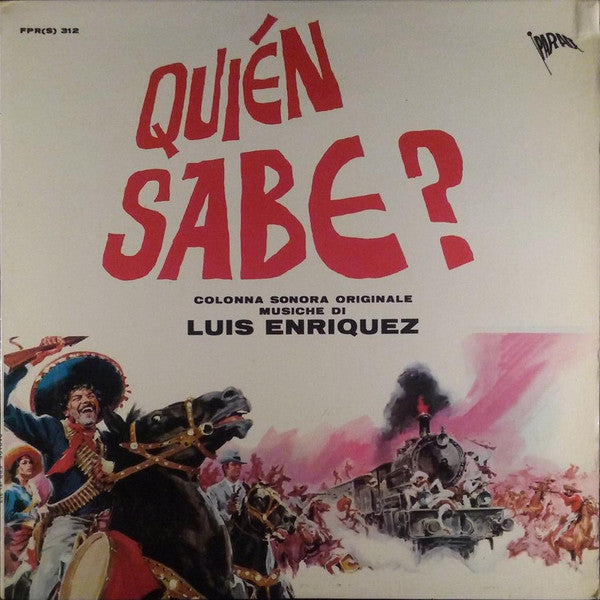 Luis Enriquez - Quién Sabe? (Colonna Sonore Originale) (LP, Promo) - USED