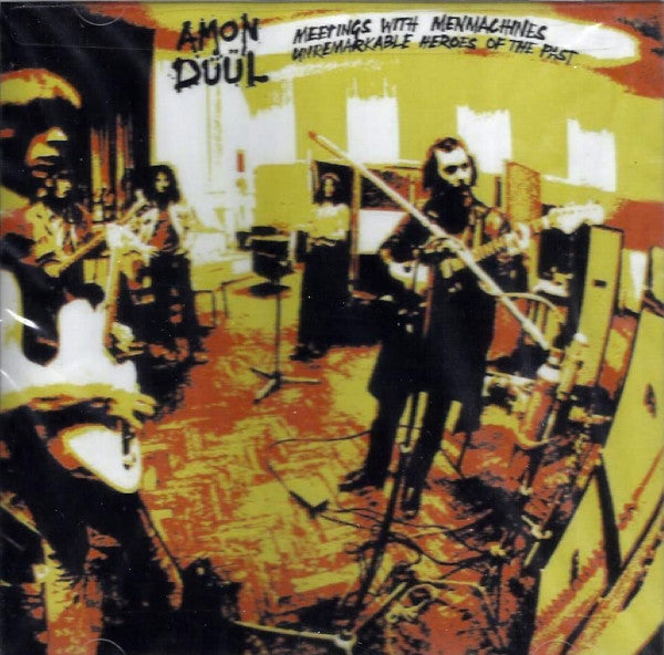 Amon Düül* - Meetings With Menmachines Unremarkable Heroes Of The Past (CD, Album, RE, RM) - USED