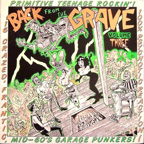 Various - Back From The Grave Volume Three (LP, Comp, RE) - NEW