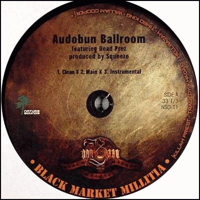 Black Market Militia - Audobun Ballroom / Thug Nation / Hood Lullabye (12") - USED