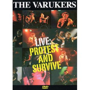 The Varukers - Live: Protest And Survive (DVD, Comp) - NEW