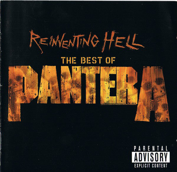 Pantera Reinventing Hell The Best Of Pantera CD Comp RM DVD V Radiation Records