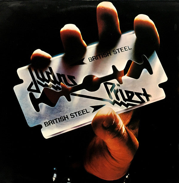Judas Priest - British Steel (LP, Album, RE, Red) - USED