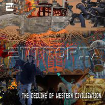 Entropia - The Decline Of Western Civilization (CDr, Album + 6xFile, FLAC, MP3) - USED