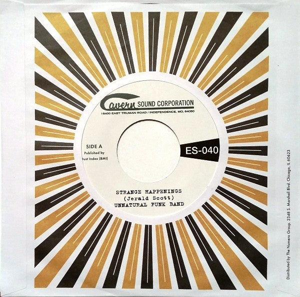 Unnatural Funk Band - Strange Happenings / Living In The Past (7", Single) - NEW