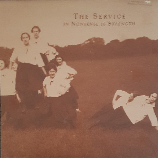 The Service (2) - In Nonsense Is Strength (LP, Album, Promo) - USED