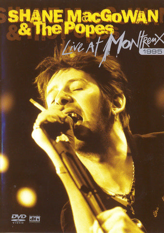 Shane MacGowan & The Popes* - Live At Montreux 1995 (DVD-V, Multichannel, PAL) - NEW