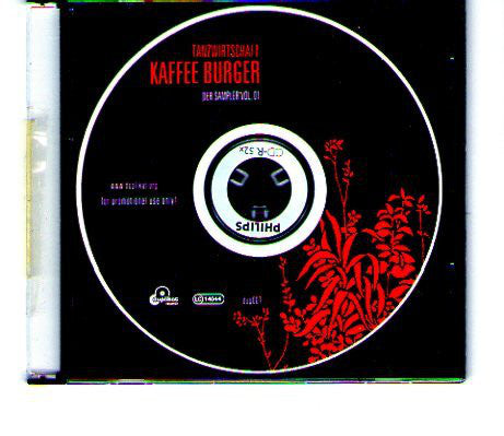 Various - Tanzwirtschaft Kaffee Burger - Der Sampler Vol. 1 (CDr, Comp, Promo) - USED