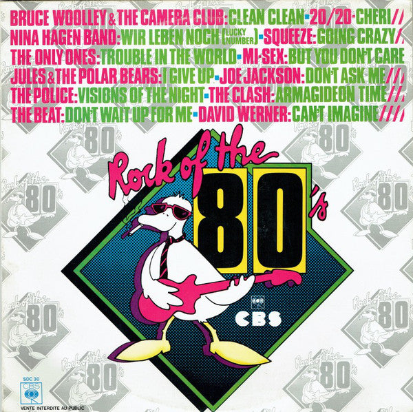 Various - Rock Of The 80's (LP, Comp, Promo, Gre) - USED