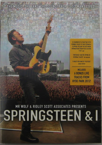 Bruce Springsteen - Springsteen & I (DVD-V, NTSC) - NEW